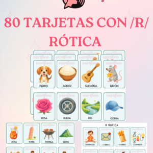 80 TARJETAS CON /R/ RÓTICA