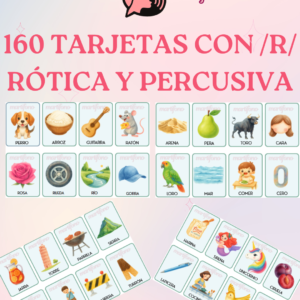 160 TARJETAS /R/ ROTICA (80) Y /R/ PERCUSIVA (80)